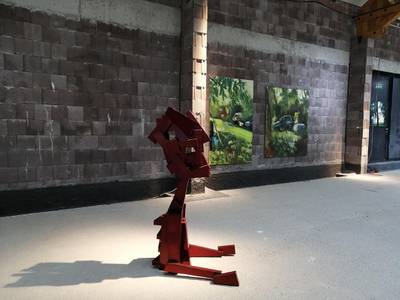 Heads sculpture by Jakub Flejšar — view 5