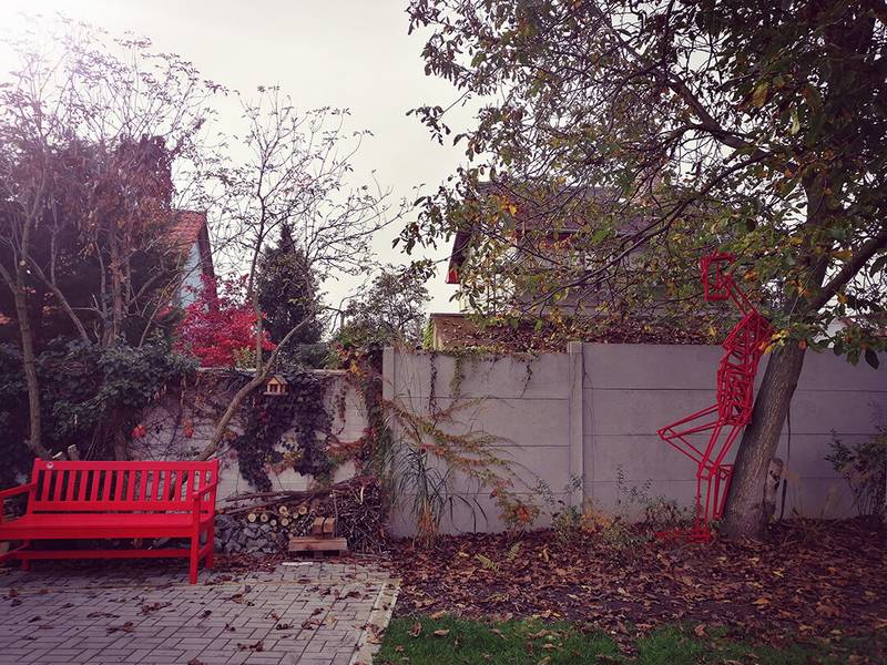 Cool Guy sculpture by Jakub Flejšar — view 1