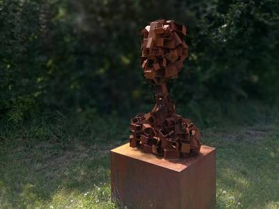 Heads sculpture by Jakub Flejšar — view 6