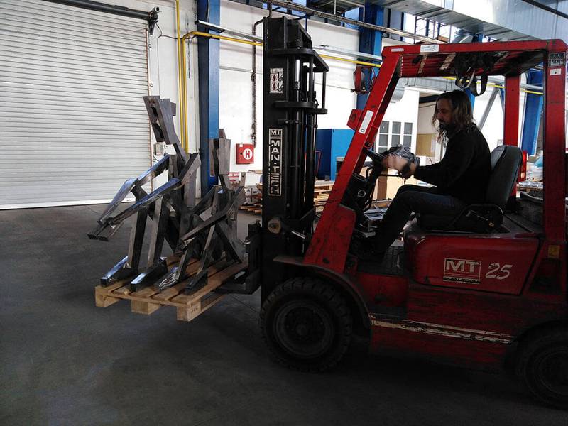 Working Process sculpture by Jakub Flejšar — view 1